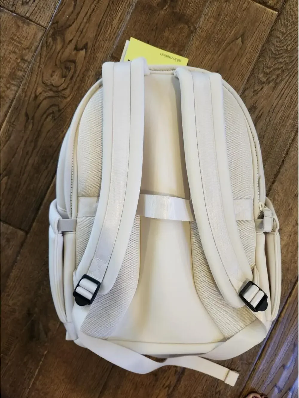 All in Motion Water Repellent Laptop Backpack Cream Beige 15in Laptop Sleeve NWT